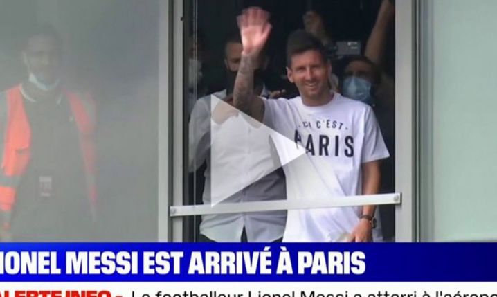 Tak kibice przywitali Messiego w Paryżu! [VIDEO]